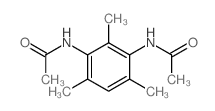 N,N'-(2,4,6-三甲基-1,3-亚苯基)二乙酰胺 结构式