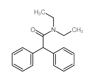 Benzeneacetamide,N,N-diethyl-a-phenyl- 结构式