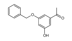3-羟基-5-苄氧基苯乙酮 结构式
