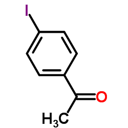 4-碘代苯乙酮 结构式
