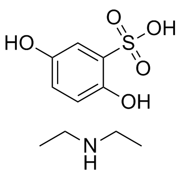 酚磺乙胺 结构式