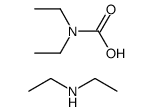 二乙基氨基甲酸二乙铵盐 结构式