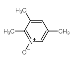 2,3,5-三甲基吡啶 1-氧化物 结构式
