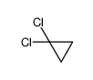 1,1-DICHLOROCYCLOPROPANE 结构式