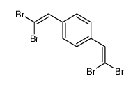 1,4-双(2,2-二溴乙烯基)苯 结构式