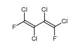 1,2,3,4-四氯-1,4-氟代-1,3-丁二烯 结构式