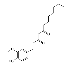 8-姜二酮 结构式