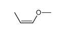 (Z)-1-methoxyprop-1-ene 结构式