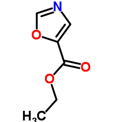 噁唑-5-羧酸乙酯 结构式