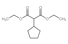 环戊基丙二酸二乙酯 结构式