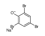 2,4,6-三溴苯酚钠 结构式
