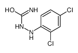 Hydrazinecarboxamide, 2-(2,4-dichlorophenyl)- 结构式