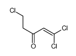 1,1,5-三氯-1-戊烯-3-酮 结构式