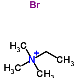 试剂Trimethylethylammonium Bromide(储存“2-8℃”；运输“常温”) 结构式