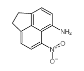 6-硝基-1,2-二氢苊-5-胺 结构式