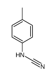 4-甲基苯基氰酰胺 结构式