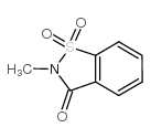 N-甲基糖精 结构式