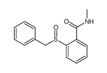 2-(苄基亚磺酰基)-N-甲基苯甲酰胺 结构式