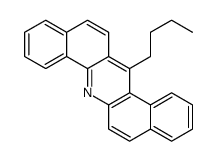 14-丁基二苯并[a,h]吖啶 结构式