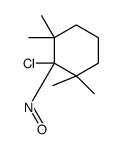 2-氯-1,1,3,3-四甲基-2-亚硝基环己烷 结构式
