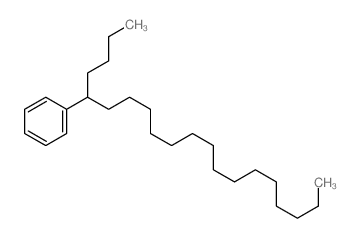 (1-Butylhexadecyl)benzene. 结构式