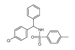 N-[(4-氯苯基)苯基甲基]-4-甲基苯磺酰胺 结构式