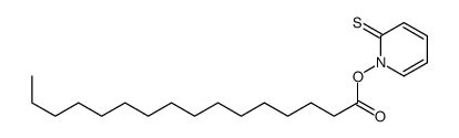 1-[(1-氧代十六烷基)氧基]-2(1H)-吡啶硫酮 结构式