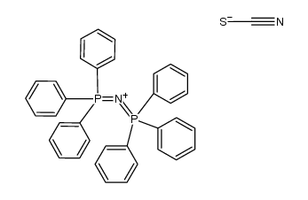 Phosphorus(1+), triphenyl(P,P,P-triphenylphosphine imidato-κN)-, (T-4)-, thiocyanate (1:1) 结构式