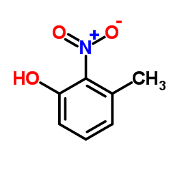 3-甲基-2-硝基苯酚 结构式