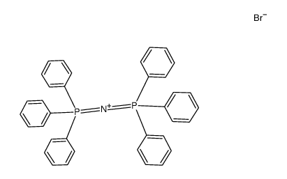 bis(triphenylphosphoranylidene)ammonium bromide 结构式