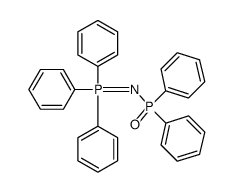 P,P-二苯基-N-(三苯基膦亚基)亚膦酰胺 结构式