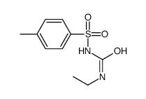 N-(乙基氨基甲酰)-4-甲基苯磺酰胺 结构式