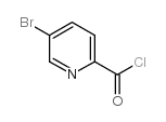 5-溴吡啶-2-甲酰氯 结构式