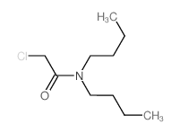 2-氯-N,N-二丁基乙酰胺 结构式