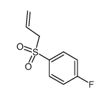 1-氟-4-(2-丙烯-1-基磺酰基)苯 结构式