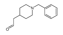 2-(1-苄基哌啶-4-基)乙醛 结构式