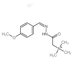 茴香醛吉拉德T腙氯化物 结构式