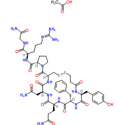 醋酸去氨加压素 结构式