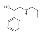 2-(丙基氨基)-1-(吡啶-3-基)乙醇 结构式