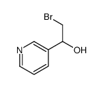 2-溴-1-(吡啶-3-基)乙烷-1-醇 结构式
