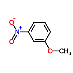 3-硝基苯甲醚 结构式