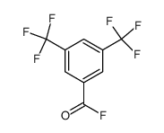 Benzoyl fluoride, 3,5-bis(trifluoromethyl)- 结构式