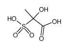2-羟基-2-磺基丙酸 结构式