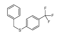 1-苄硫基-4-(三氟甲基)苯 结构式