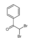 2,2-二溴-1-苯乙酮 结构式