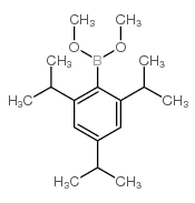 2,4,6-三异丙基苯硼酸甲酯 结构式