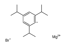 2,4,6-三异丙基苯基溴化镁 结构式