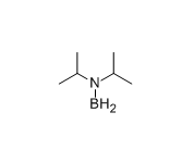 N,N-二异丙基氨基硼烷 结构式