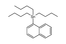 三丁基-1-萘基锡烷 结构式