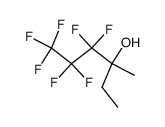 4,4,5,5,6,6,6-七氟-3-甲基己-3-醇 结构式
